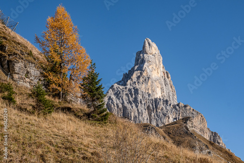 Panorama autunnale sulle Pale photo