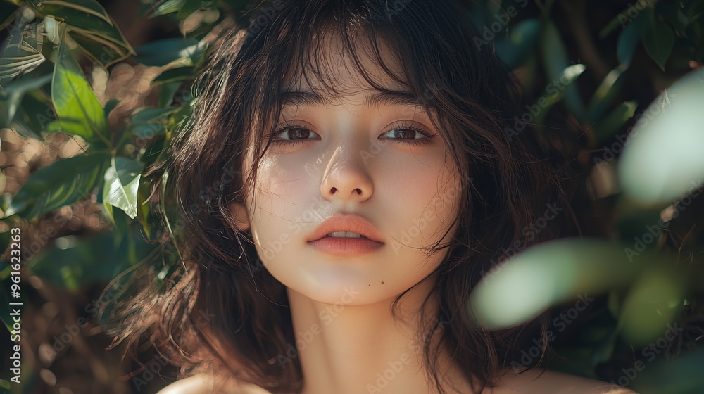 Beautiful asian model in the studio Beautiful asian model in the studio