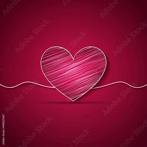 background with heart