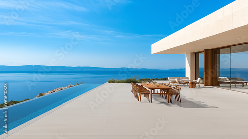 A minimalistic view of a ho...
