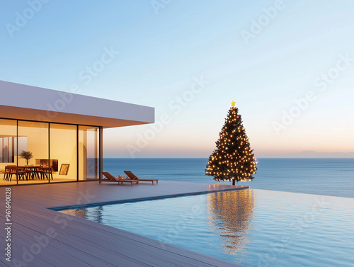 A minimalistic view of a ho...