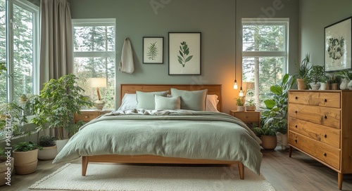 Cozy and Contemporary Bedroom