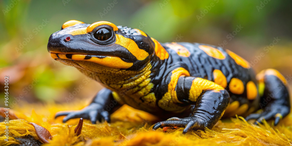 Fototapeta premium baroque fire salamander
