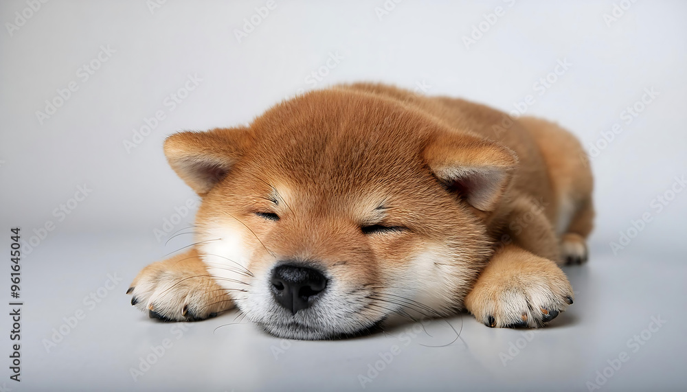 sleeping baby shiba inu sleeping baby shiba inu