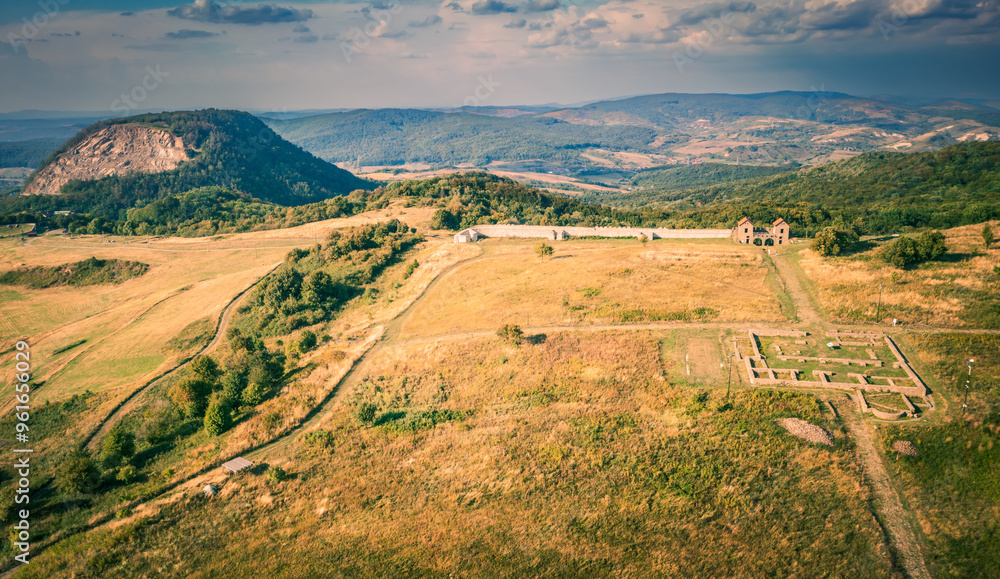 Porolissum, Romania - Ancient roman castrum in Dacia Porolissensis Province.