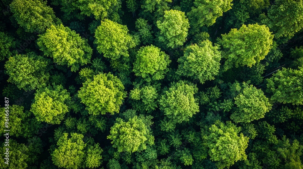 Aerial view of lush green treetops in a dense forest during the summer season showcasing vibrant foliage and natural beauty Aerial view of lush green treetops in a dense forest during the summer season showcasing vibrant foliage and natural beauty
