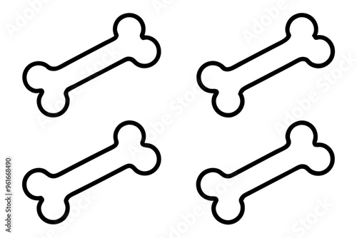 
Dog Bone vector bundle, Dog bone Svg, Dog bone icon set, Dog bone silhouette
