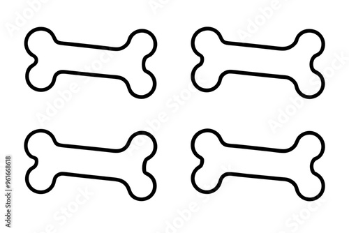 
Dog Bone vector bundle, Dog bone Svg, Dog bone icon set, Dog bone silhouette
