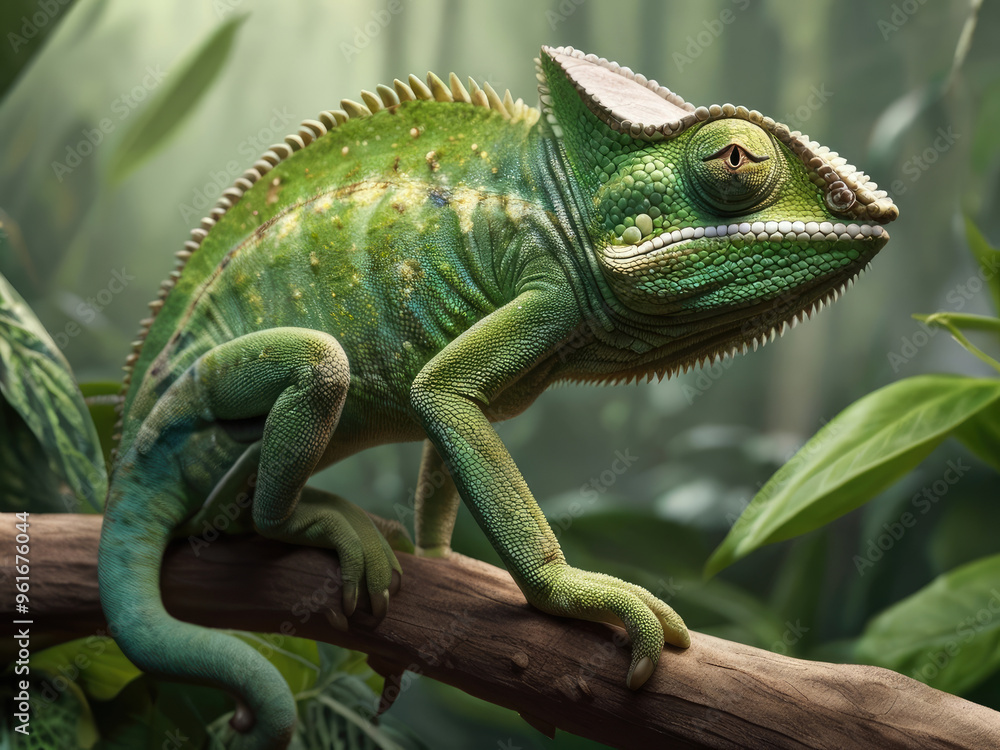 Fototapeta premium The Secret Life of Chameleons