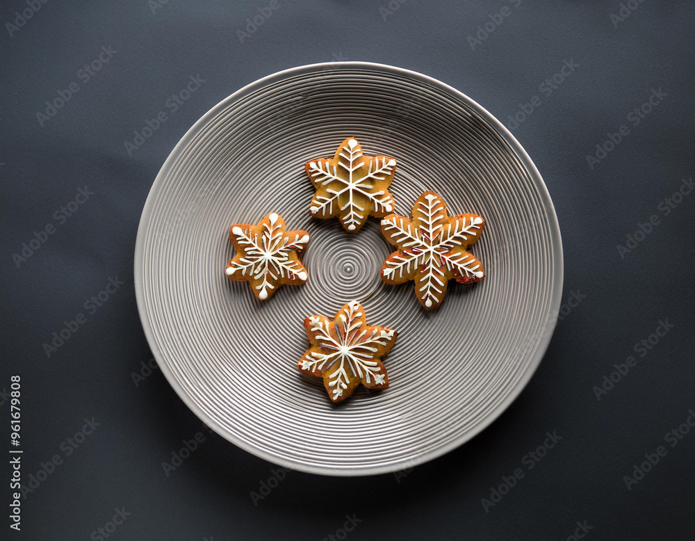 Fototapeta premium Christmas Cookies Perfect For Xmas Holiday Celebration