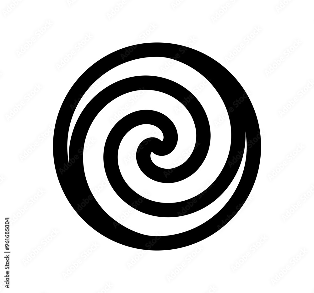 Spiral icon. Vector swirl, whirlpool icon. Lollipop candy symbol. Spiral icon. Vector swirl, whirlpool icon. Lollipop candy symbol.