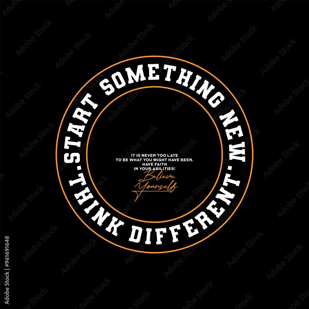 Start something new, abstract typography motivational quotes modern design slogan. Vector illustration graphics print t shirt, apparel, background, poster, banner, postcard or social media content. Start something new, abstract typography motivational quotes modern design slogan. Vector illustration graphics print t shirt, apparel, background, poster, banner, postcard or social media content.