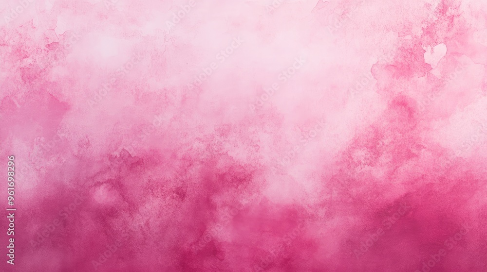 Pink background with a soft watercolor texture, creating an artistic and gentle backdrop Pink background with a soft watercolor texture, creating an artistic and gentle backdrop