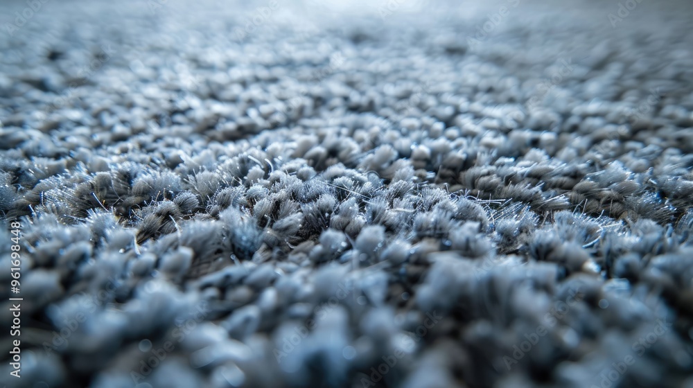 Obraz premium Texture of gray carpet up close