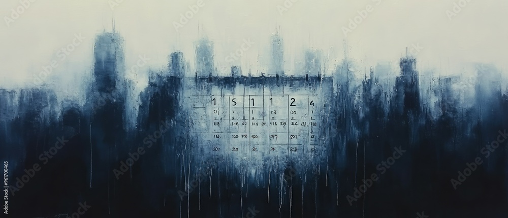 Fototapeta premium Fading Memories, Calendar