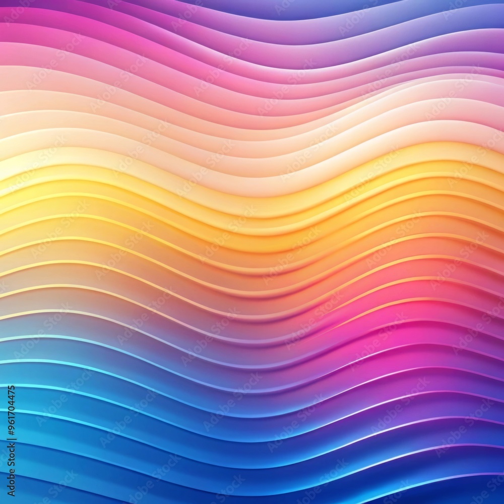 Obraz premium Vibrant Gradient with Dynamic Textures and Depth