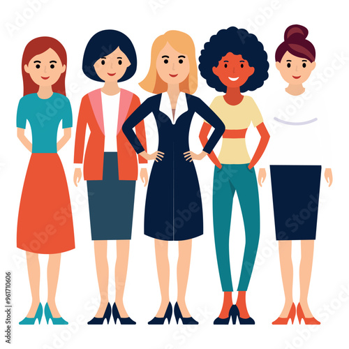 Empowered Entrepreneur. A Business Woman Collection
