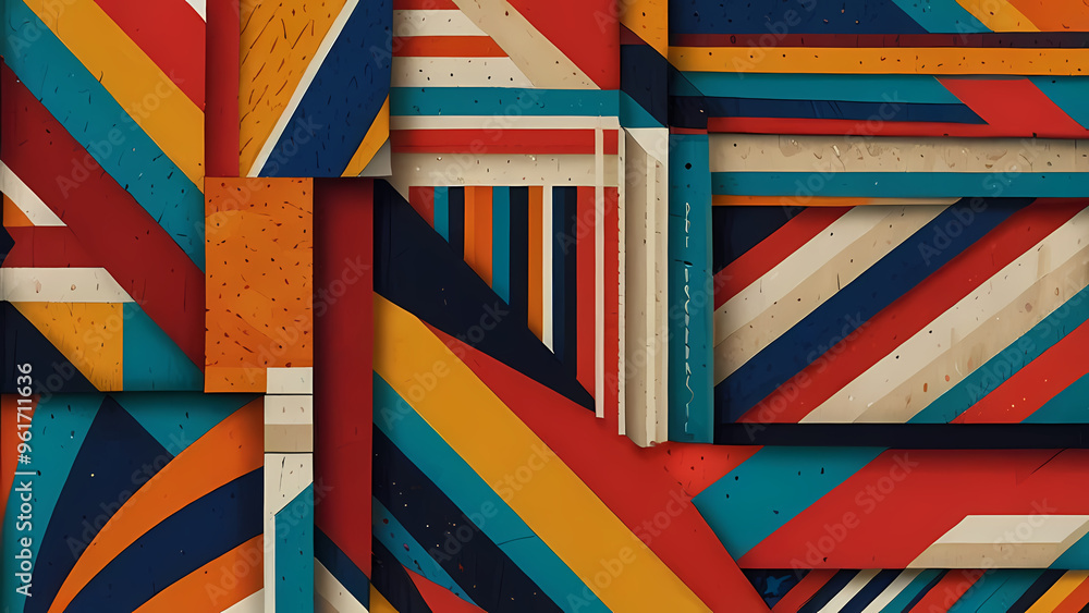 Abstract Geometric Modernism Abstract Geometric Modernism