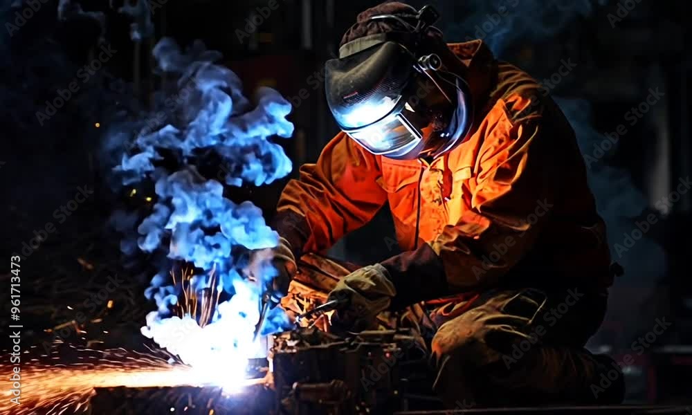welder working on background welder working on background
