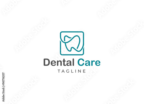 Free Download Dental care logo design vector illustration. Tooth logo design. - GFXLoad