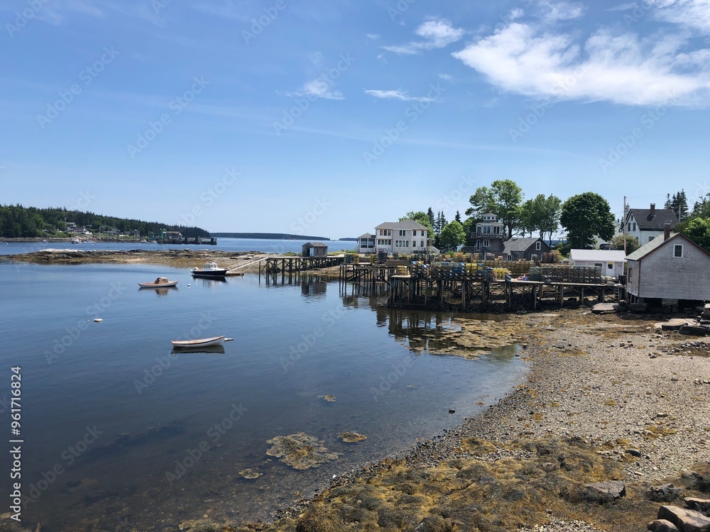 Obraz premium Ocean in Maine