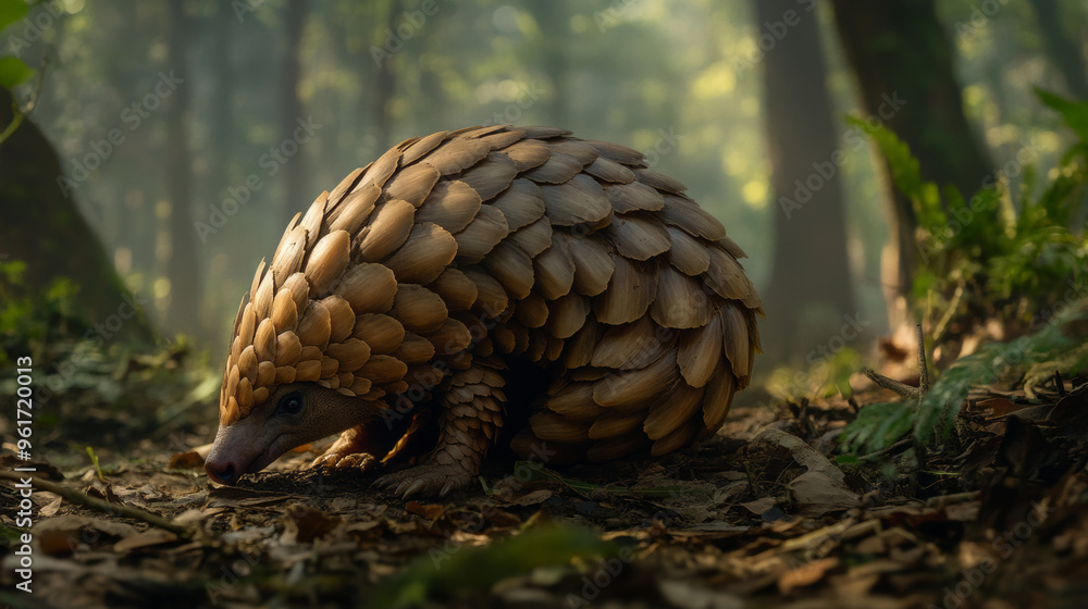 Pangolin in the Rainforest: A Close-Up Look at a Rare Animal Pangolin in the Rainforest: A Close-Up Look at a Rare Animal