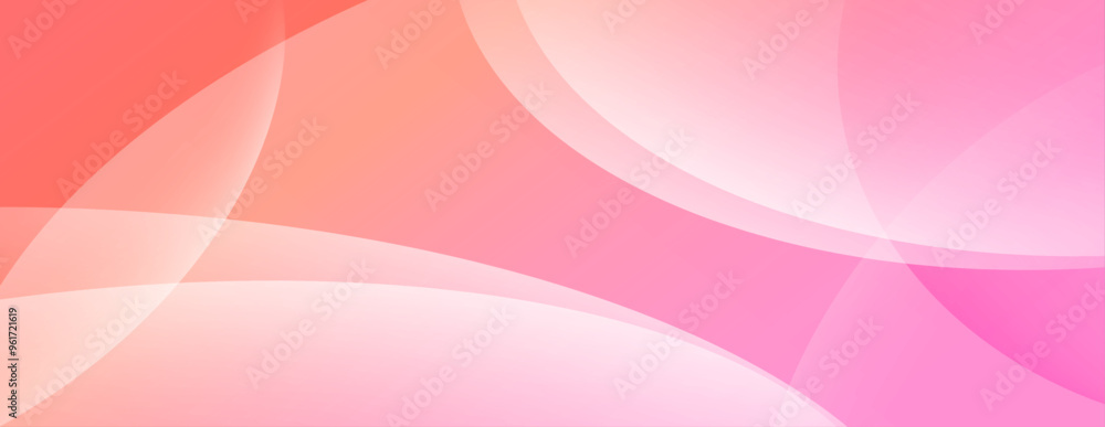Pink background with abstract waves, Pink circle background Pink background with abstract waves, Pink circle background