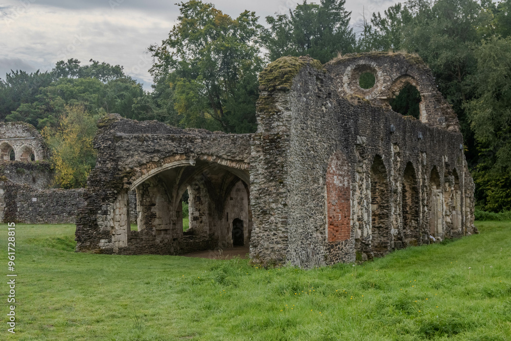 The Ruins of Waverley Abbey The Ruins of Waverley Abbey