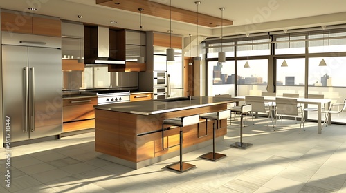 Wallpaper Mural Experience the modern elegance of a sleek and stylish residence.
 Torontodigital.ca