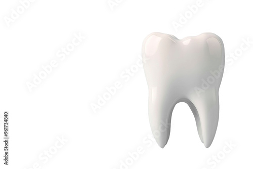 tooth isolated on a transparent background