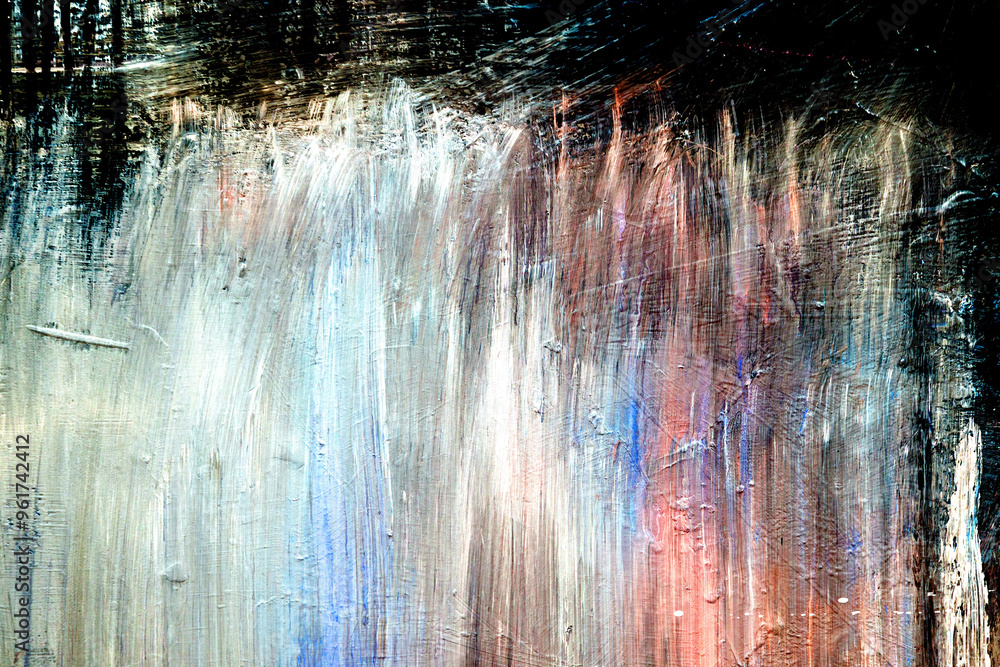 Naklejka premium Grunge canvas texture