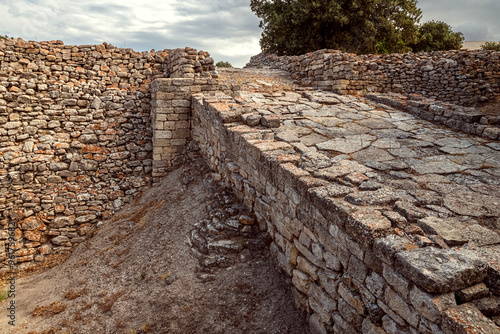 Troy is one of the most famous ancient cities in the world. The 9 layers seen in Troy show a continuous period of more than 3000 years. photo