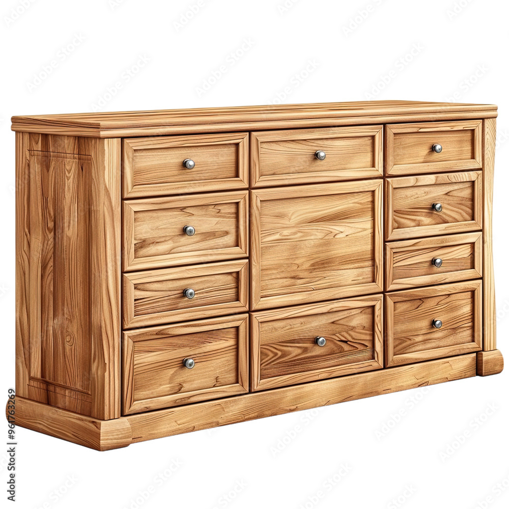 wooden cabinet isolated on white wooden cabinet isolated on white