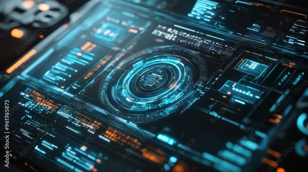 Futuristic Technology Interface Futuristic Technology Interface