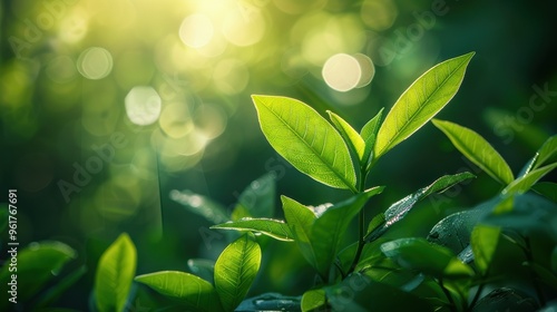 Natural Plant Green Leaf in Garden