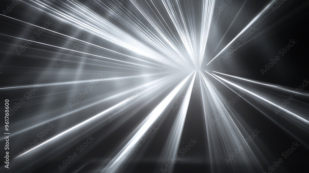 Bright Light Rays Illuminating a Dark Space for Stunning Visual Impact Bright Light Rays Illuminating a Dark Space for Stunning Visual Impact