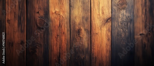 Design a background featuring a rustic wooden texture, showcasing the grain and knots in warm, earthy browns. 