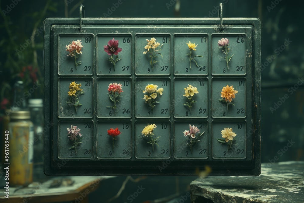 Time in Bloom, Calendar Time in Bloom, Calendar