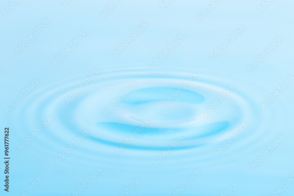 Water with circles radiating from the center Water with circles radiating from the center