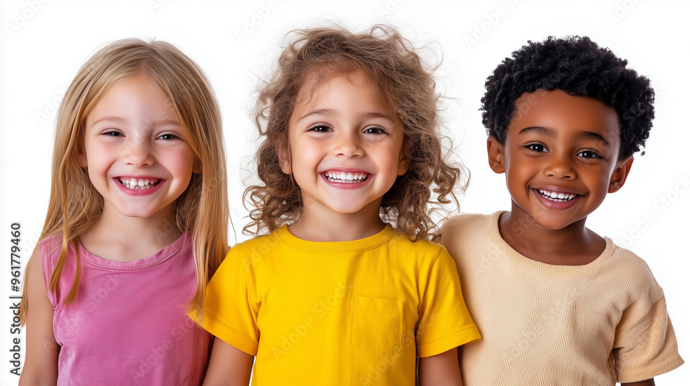 Happy kids portrait, smile, siblings, friendship, children Happy kids portrait, smile, siblings, friendship, children