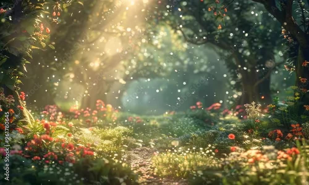 Enchanted Forest Fairy Glade, Video Enchanted Forest Fairy Glade, Video