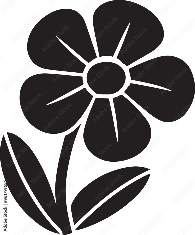 FLOWER silhoutee vector with illustration. FLOWER silhoutee vector with illustration.