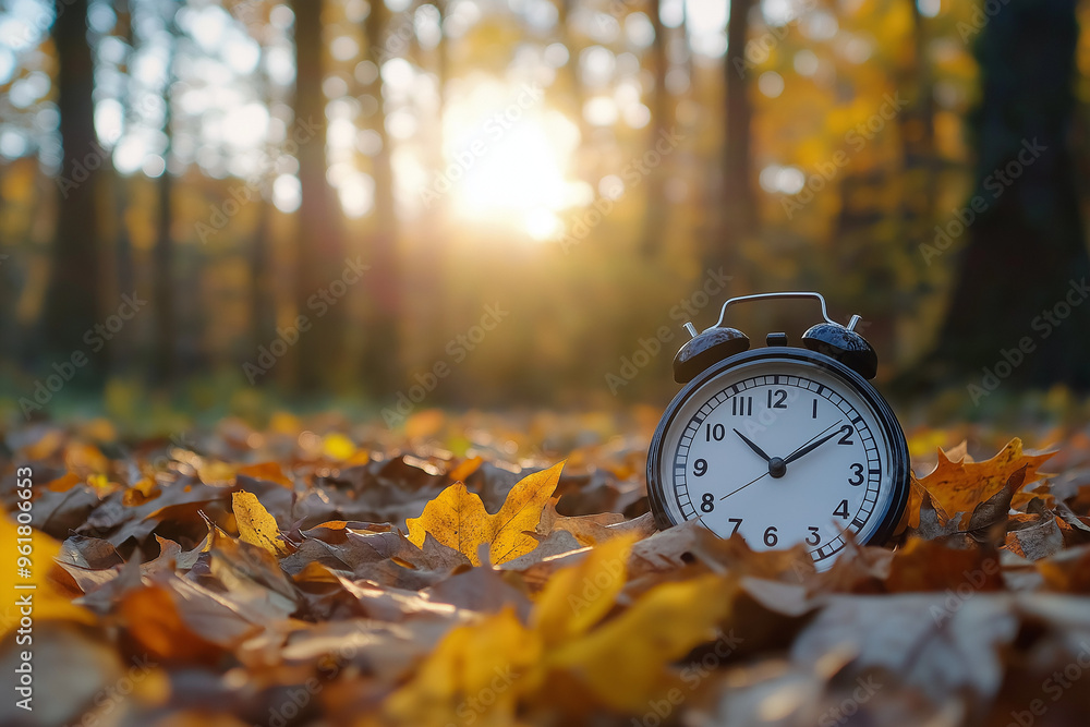 Concept, daylight saving time. Sommer time, winter time, changeover ...