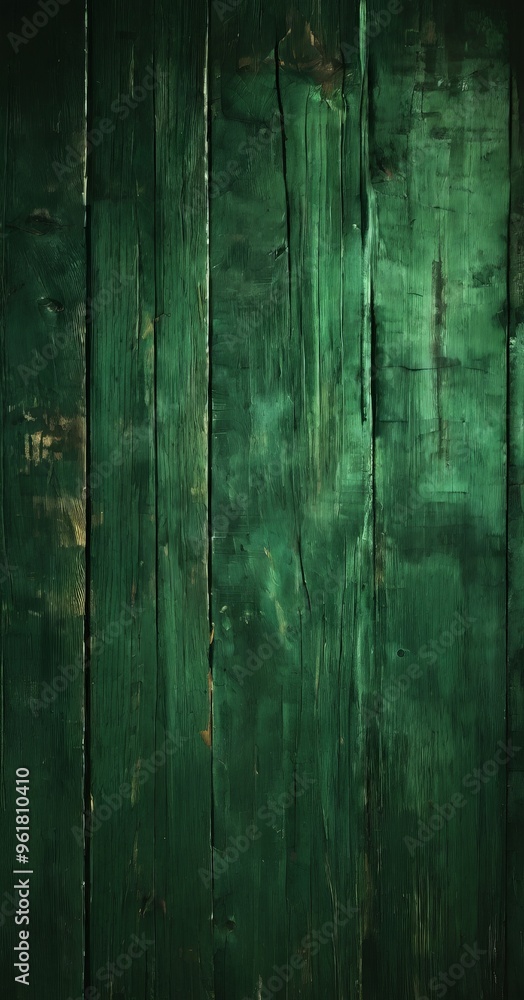 green wood background with dark paint green wood background with dark paint
