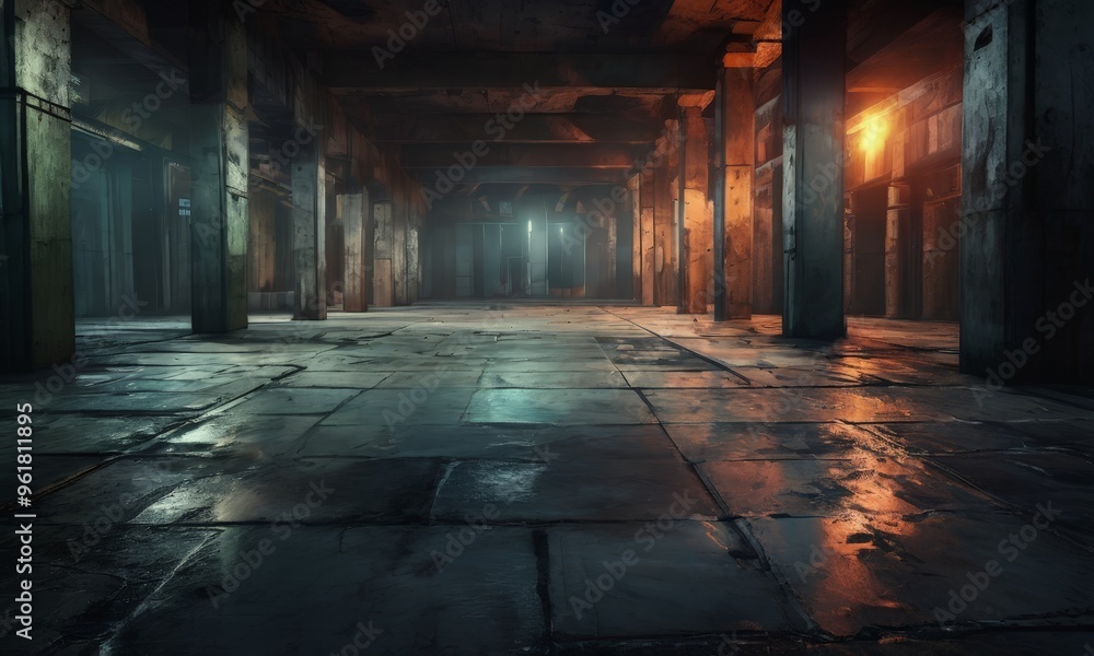 dark, empty, and empty room with light shining through the windows dark, empty, and empty room with light shining through the windows