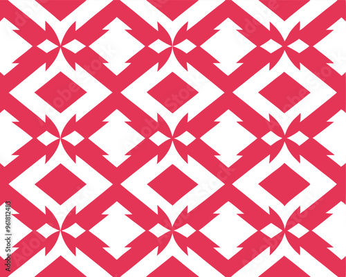 Seamless pattern geometric style flooring digital art abstract pattern design  