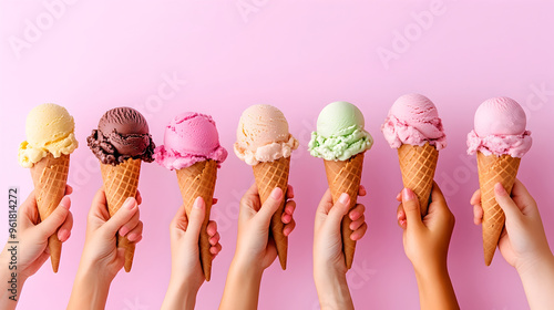 Vibrant Vegan Ice Cream Con...