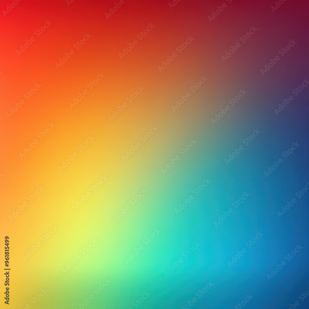 Abstract Gradient Background with Red, Yellow, Green, and Blue Colors Abstract Gradient Background with Red, Yellow, Green, and Blue Colors
