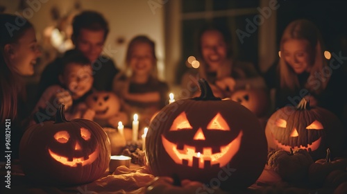 halloween jack o lantern photo