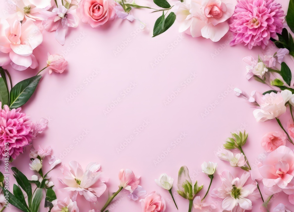 pink flowers on background pink flowers on background